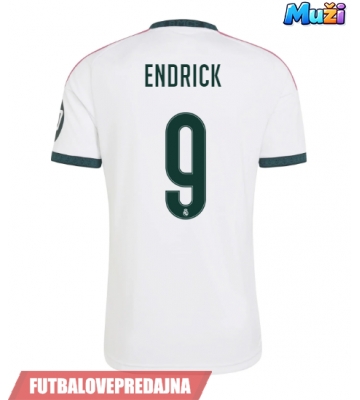 Lacne Muži Futbalové dres Real Madrid Endrick #9 2026-27 Krátky Rukáv - Domáci
